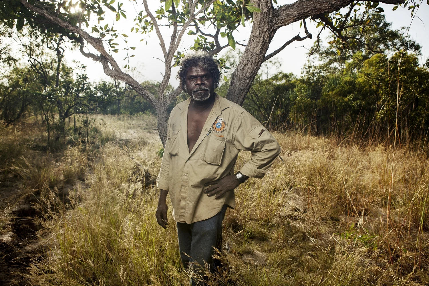 Sylvester Mangolamara/Wunambal Gaambera elder
