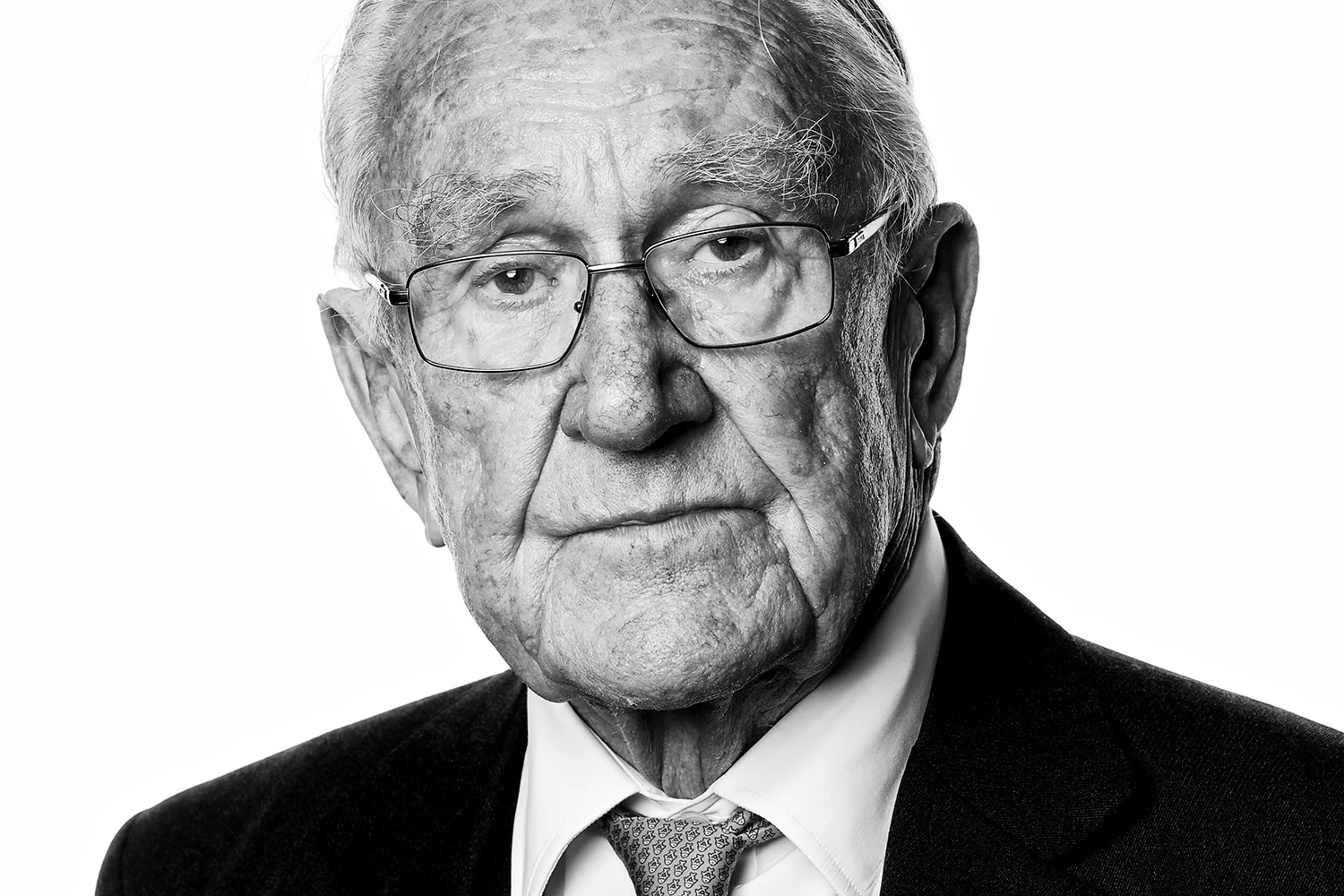 Malcolm Fraser/Former Australian Prime Minister in July 2014 in one of his last formal portraits