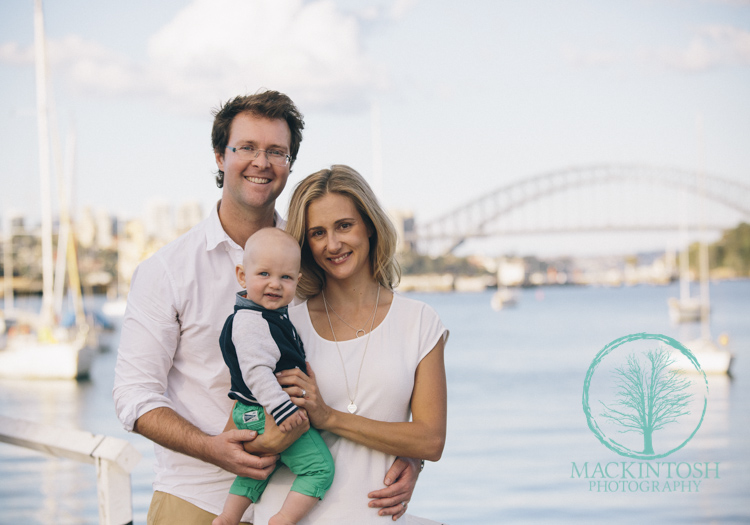 Sydney Harbour family Portraits