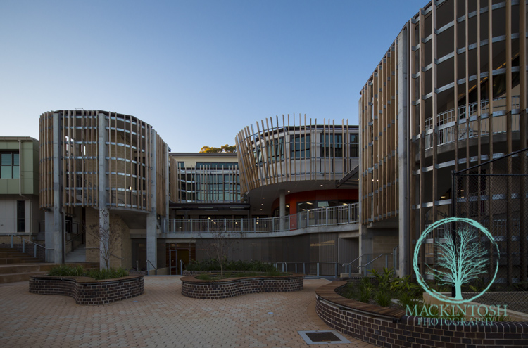 Exterior courtyard photography