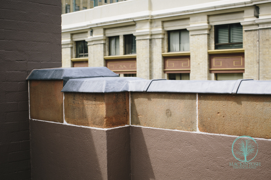 Photograph of Lead Capping King street Sydney