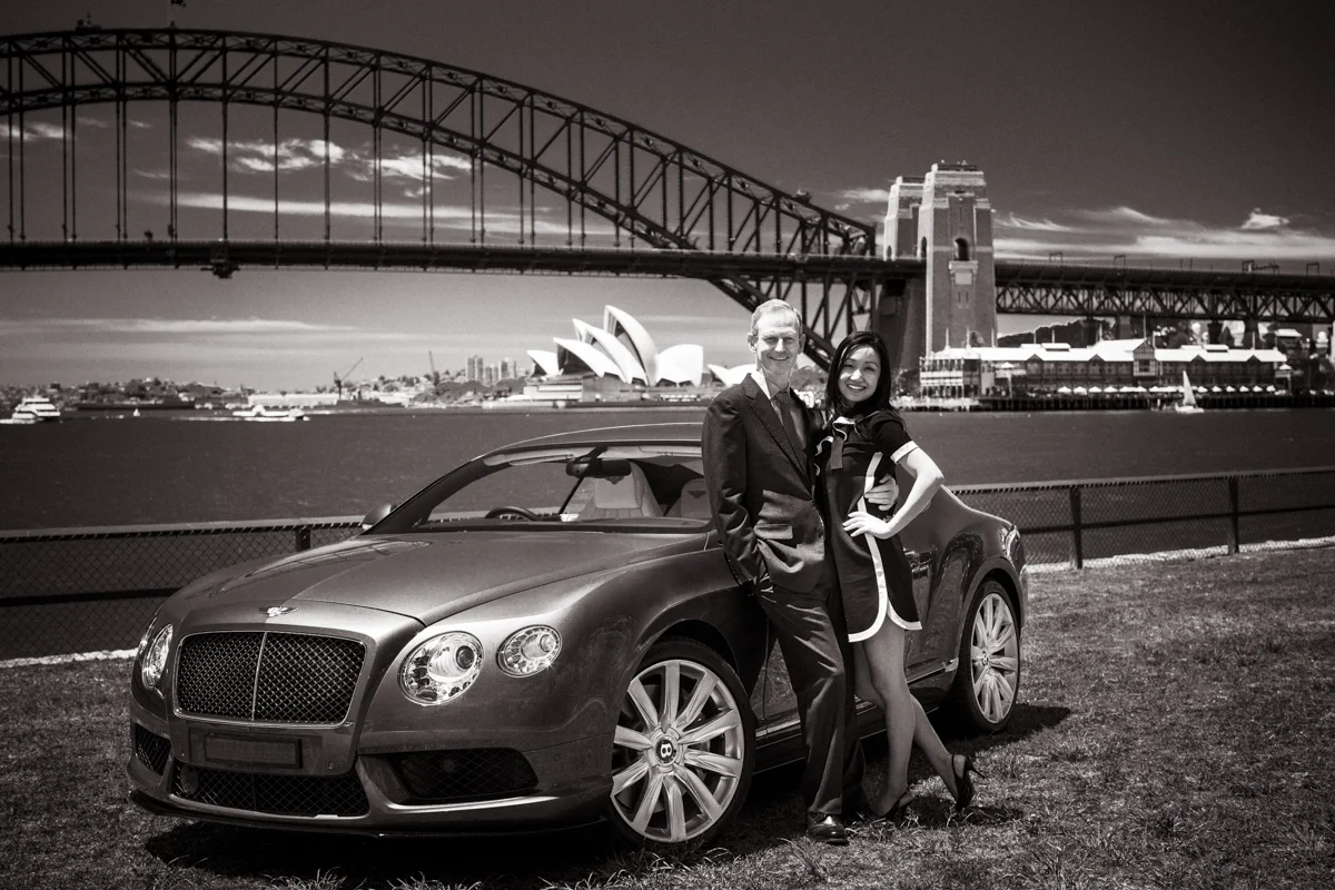 Bentley Magazine Location Portrait Shoot - McMahons Point Sydney