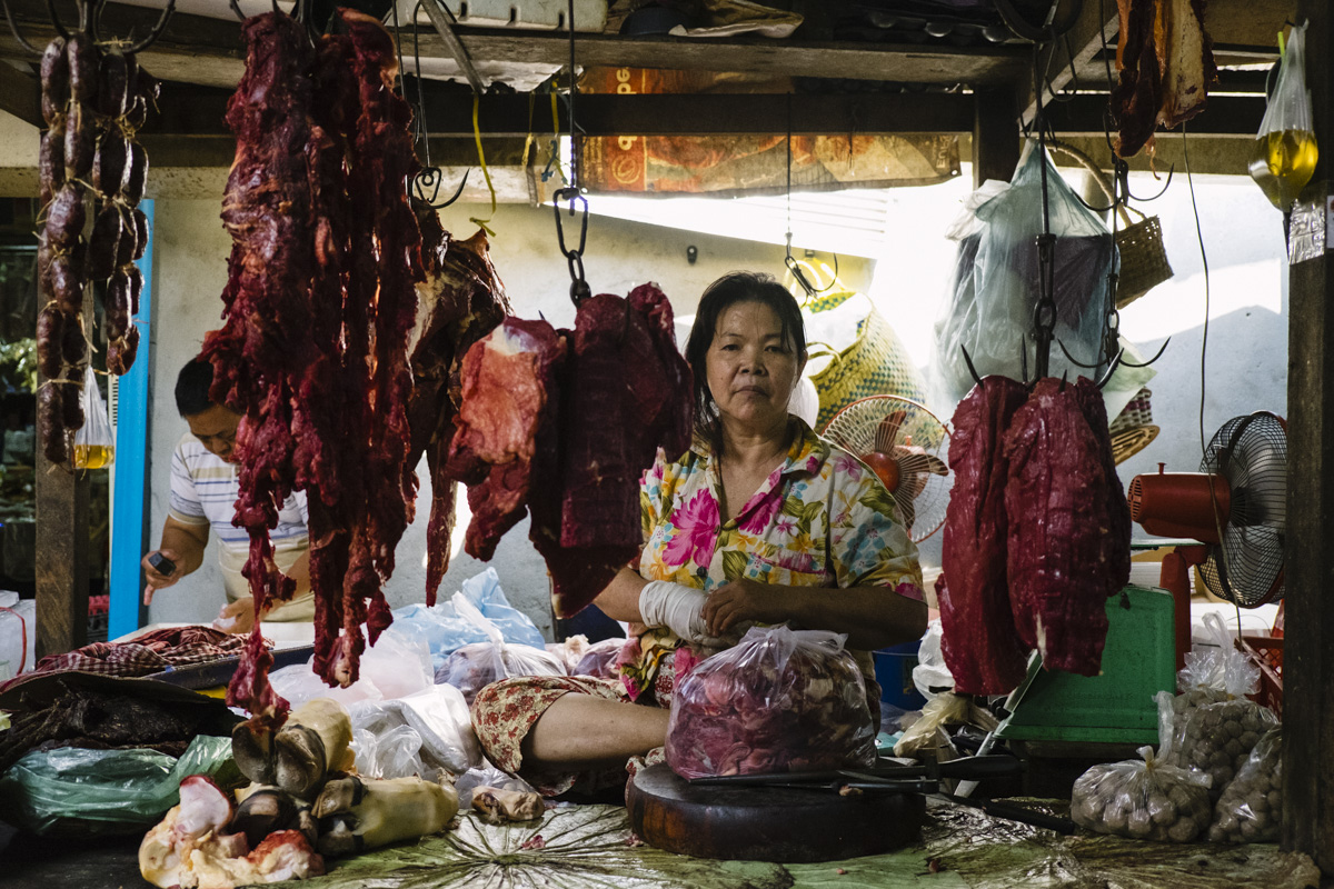 The butcher Siem Reap, Cambodia.