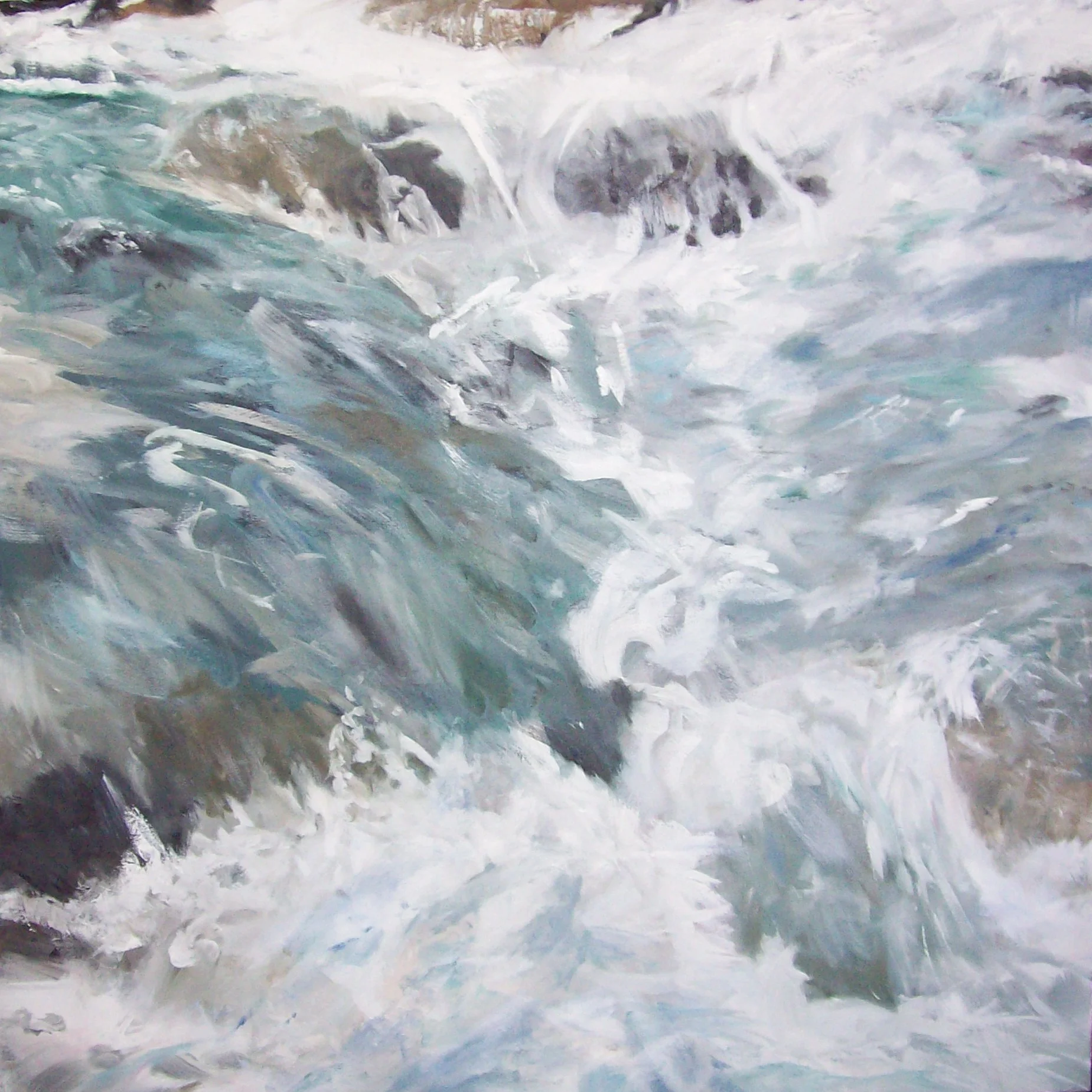  70x70 Oil on Canvas, Sold 