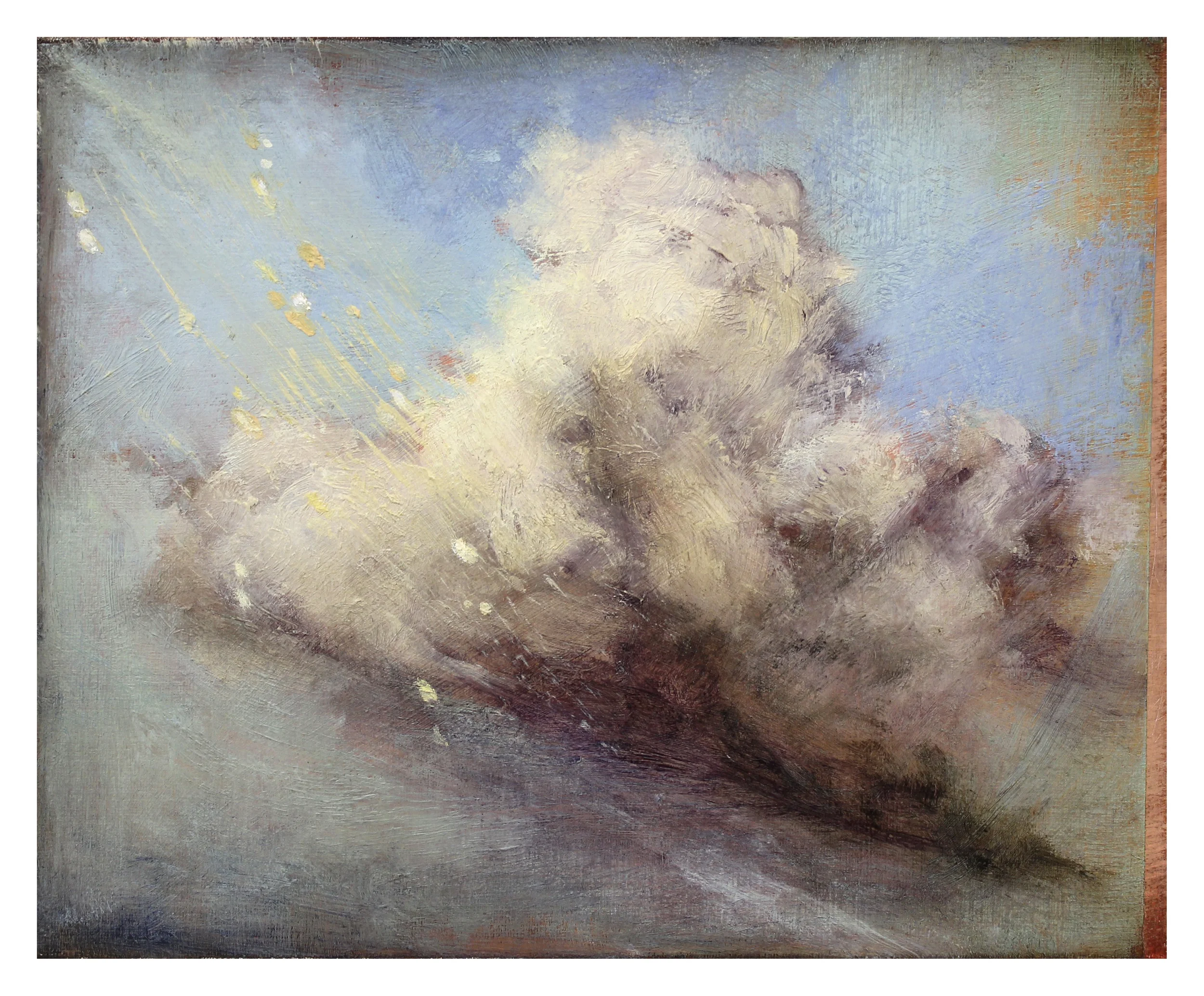 Lift Me as a Wave, Oil on linen, 20x25cm