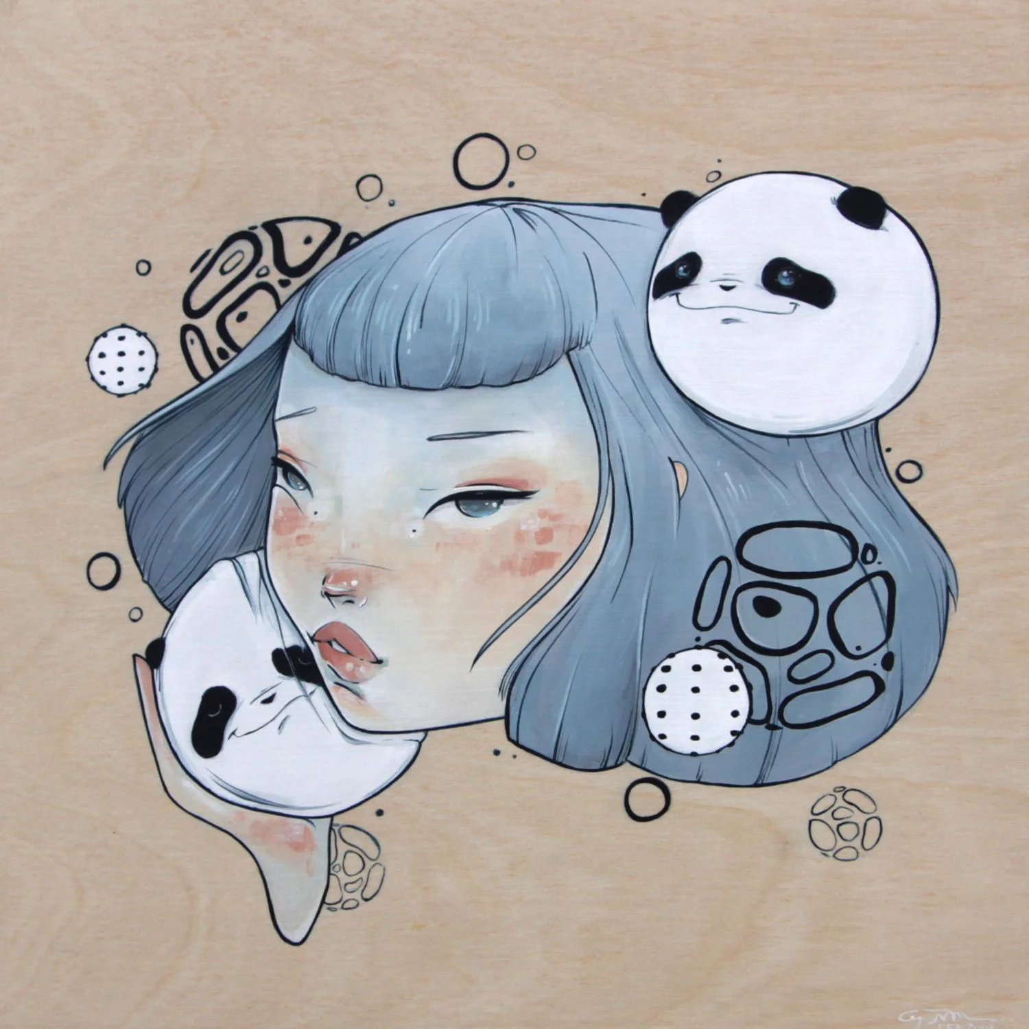Squishy Panda Love