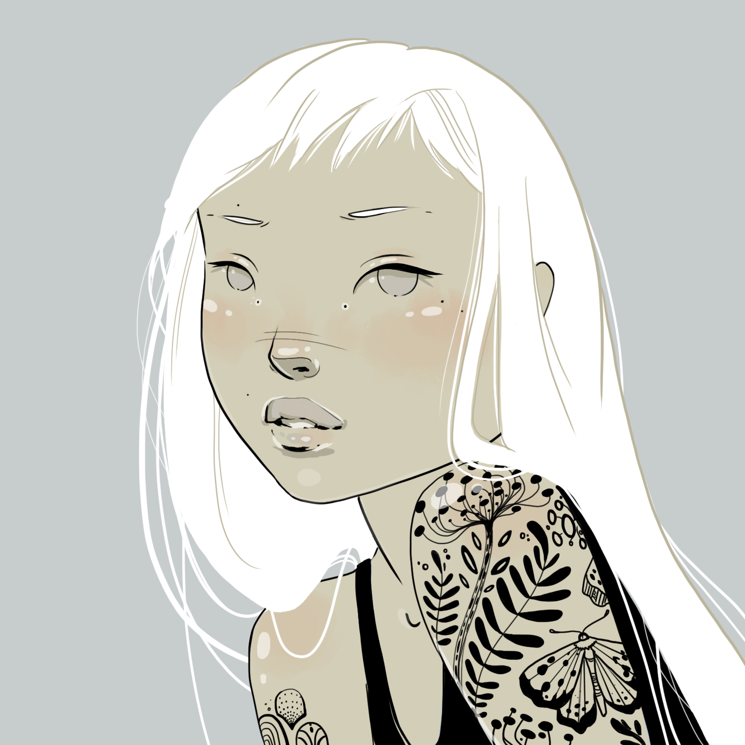 White Hair