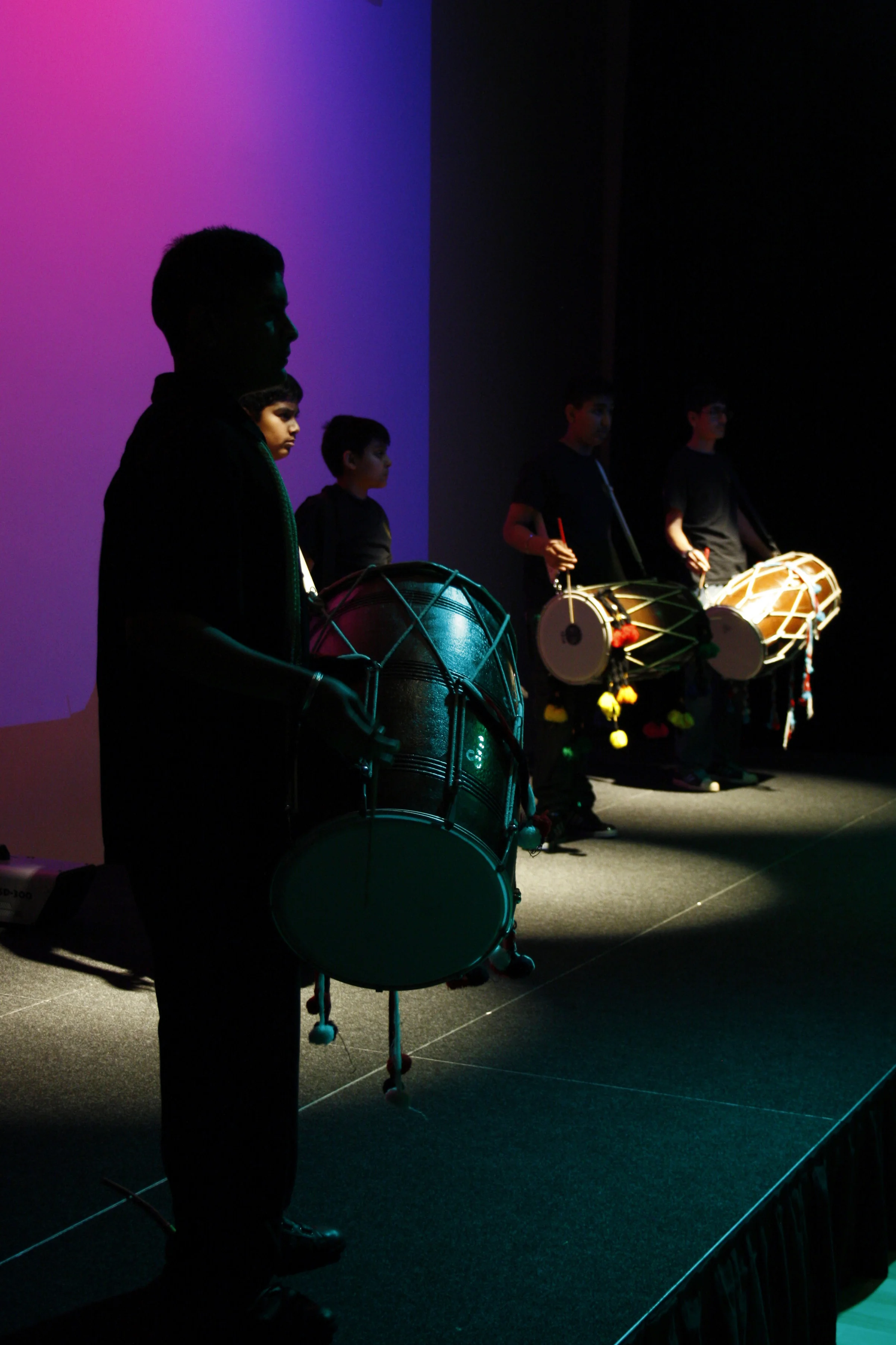 Opening performance by Dhol Drummers