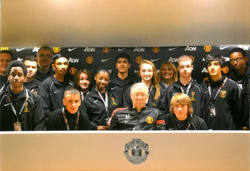 Year 11 BTEC Students Meet Sir Alex Ferguson!