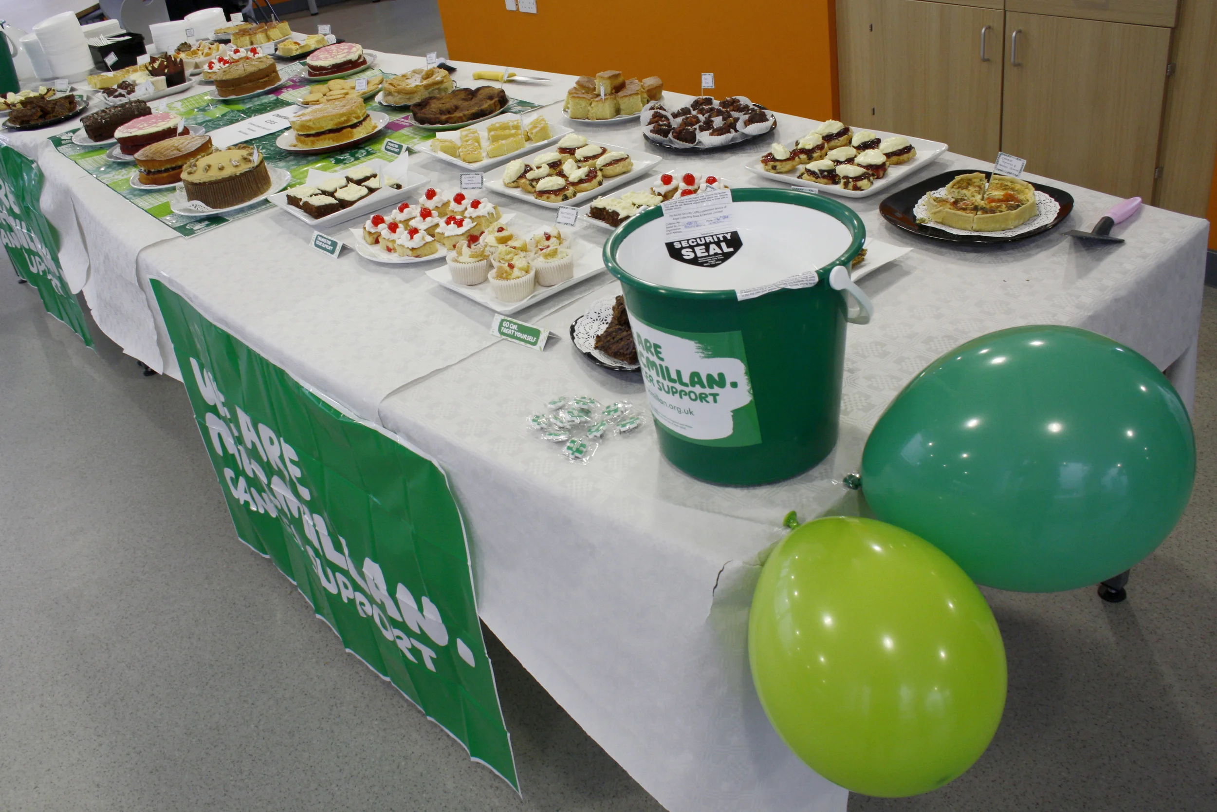 Fundraising for Macmillan and Birmingham Children's Hospital