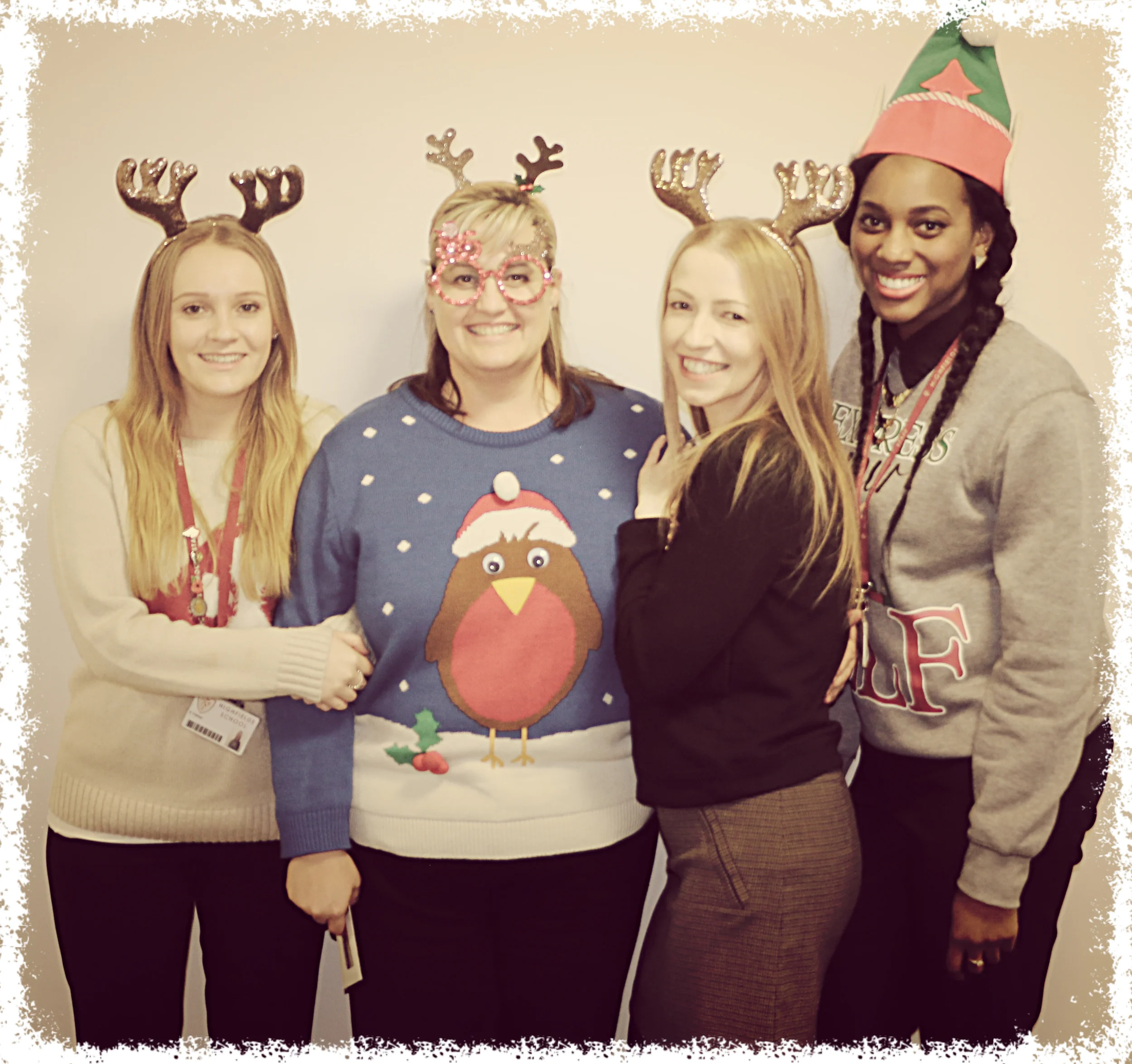 Christmas jumpers raise hundreds of pounds for charity