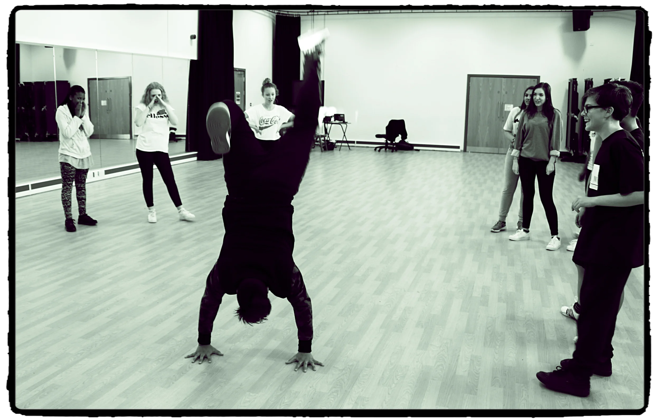 Dancers put through their paces ahead of showcase