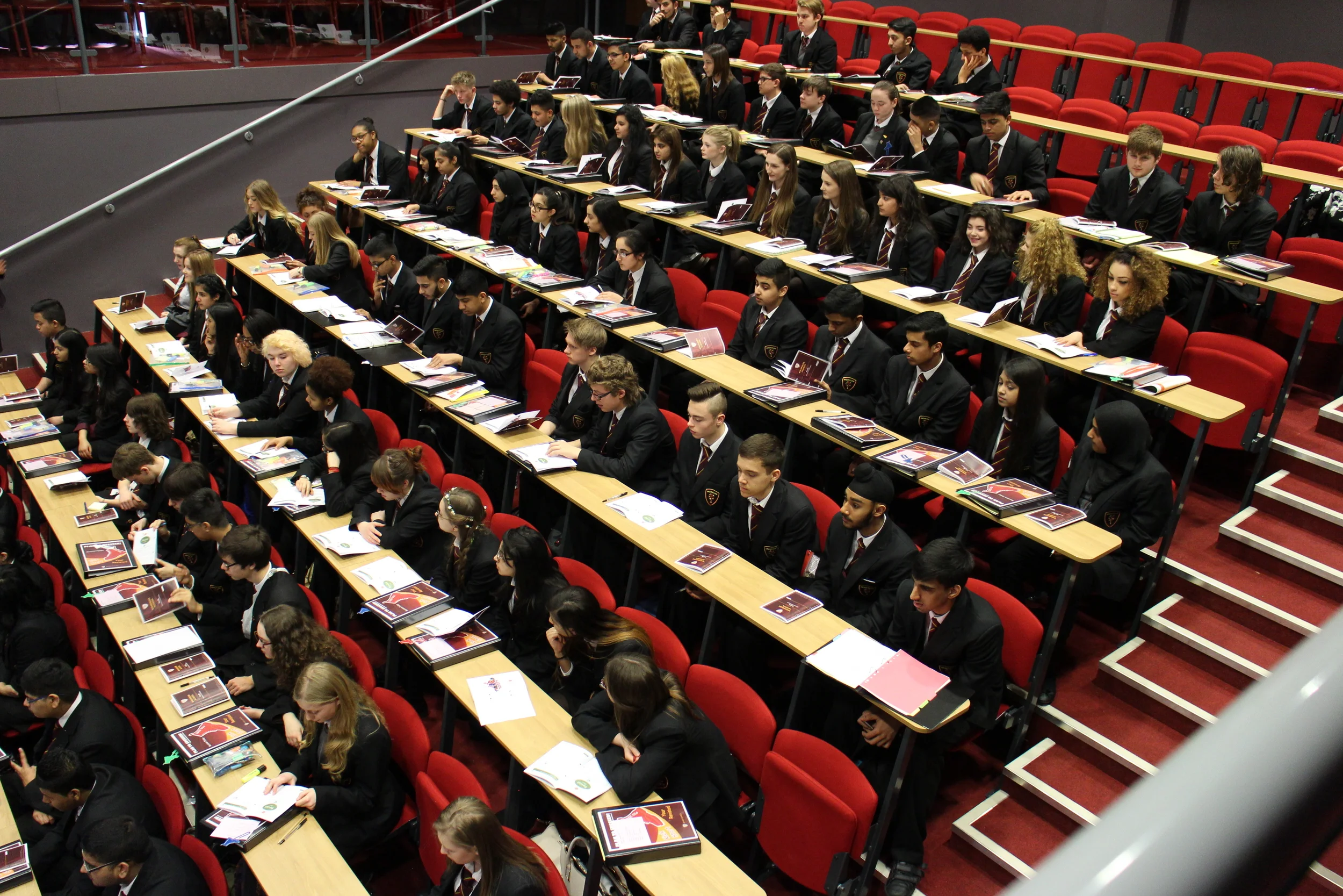 Students during last year's Plan To Succeed Day