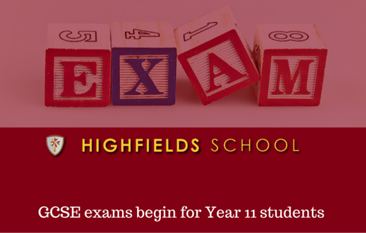 Good luck to all students sitting exams