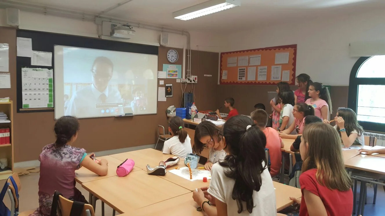 Spanish Skype chat for students