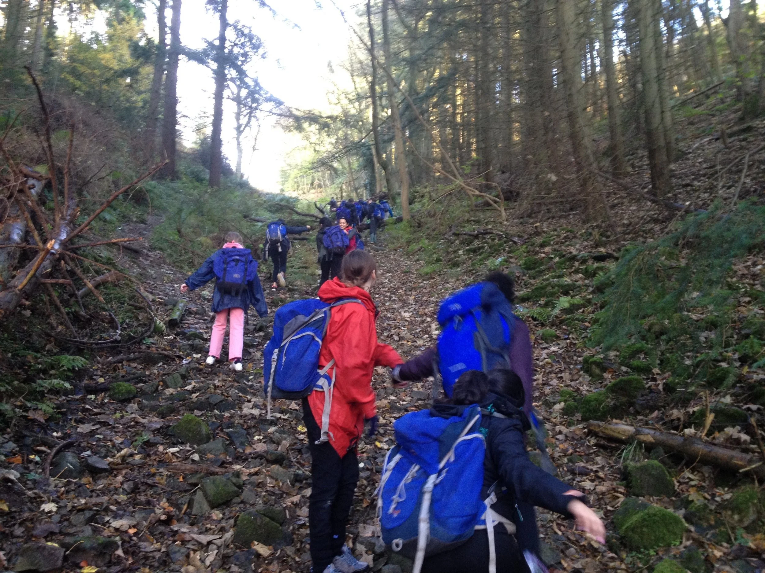 Students visit Wales for Activity Day