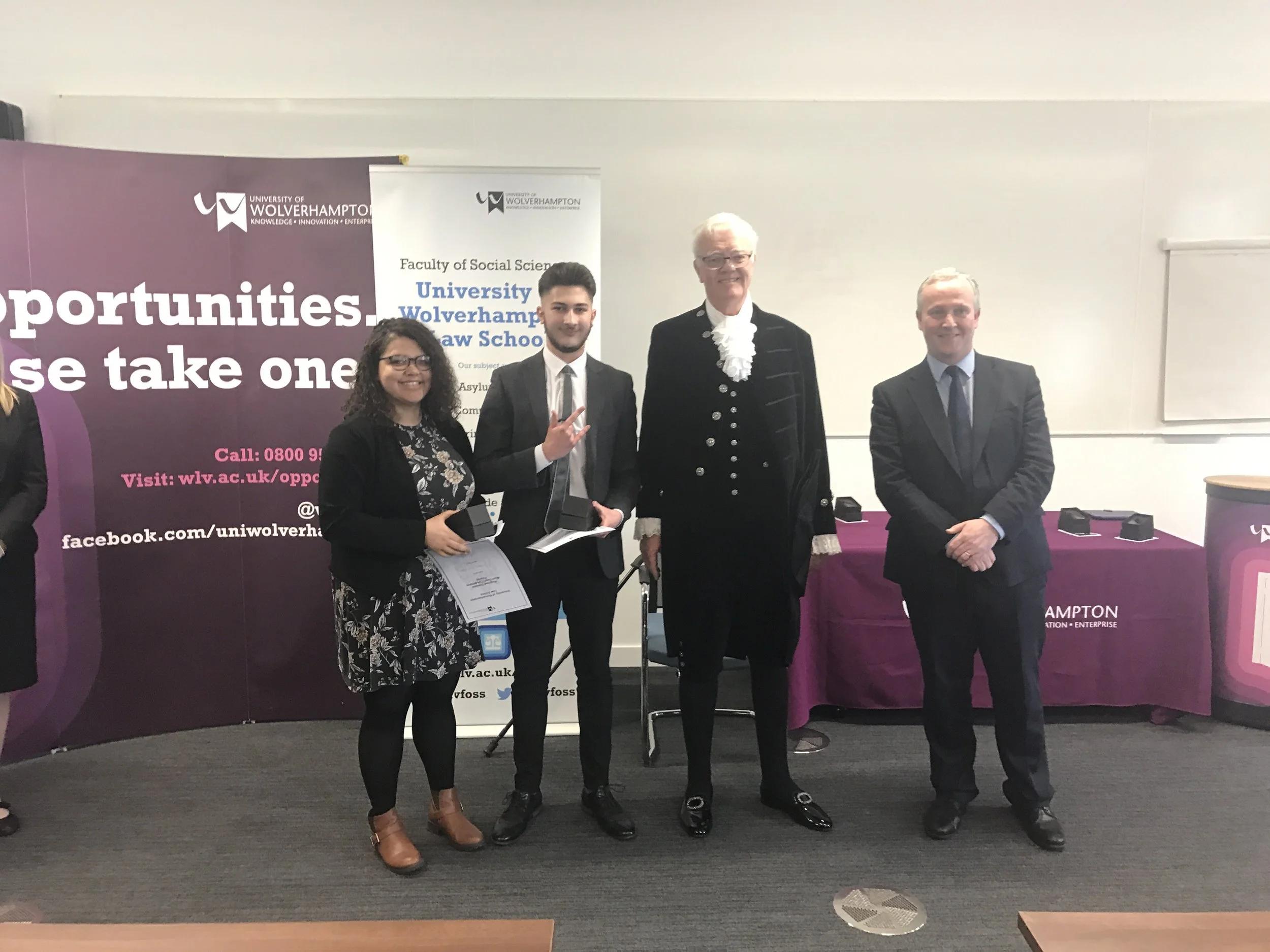 Budding lawyers shine in mock court competition