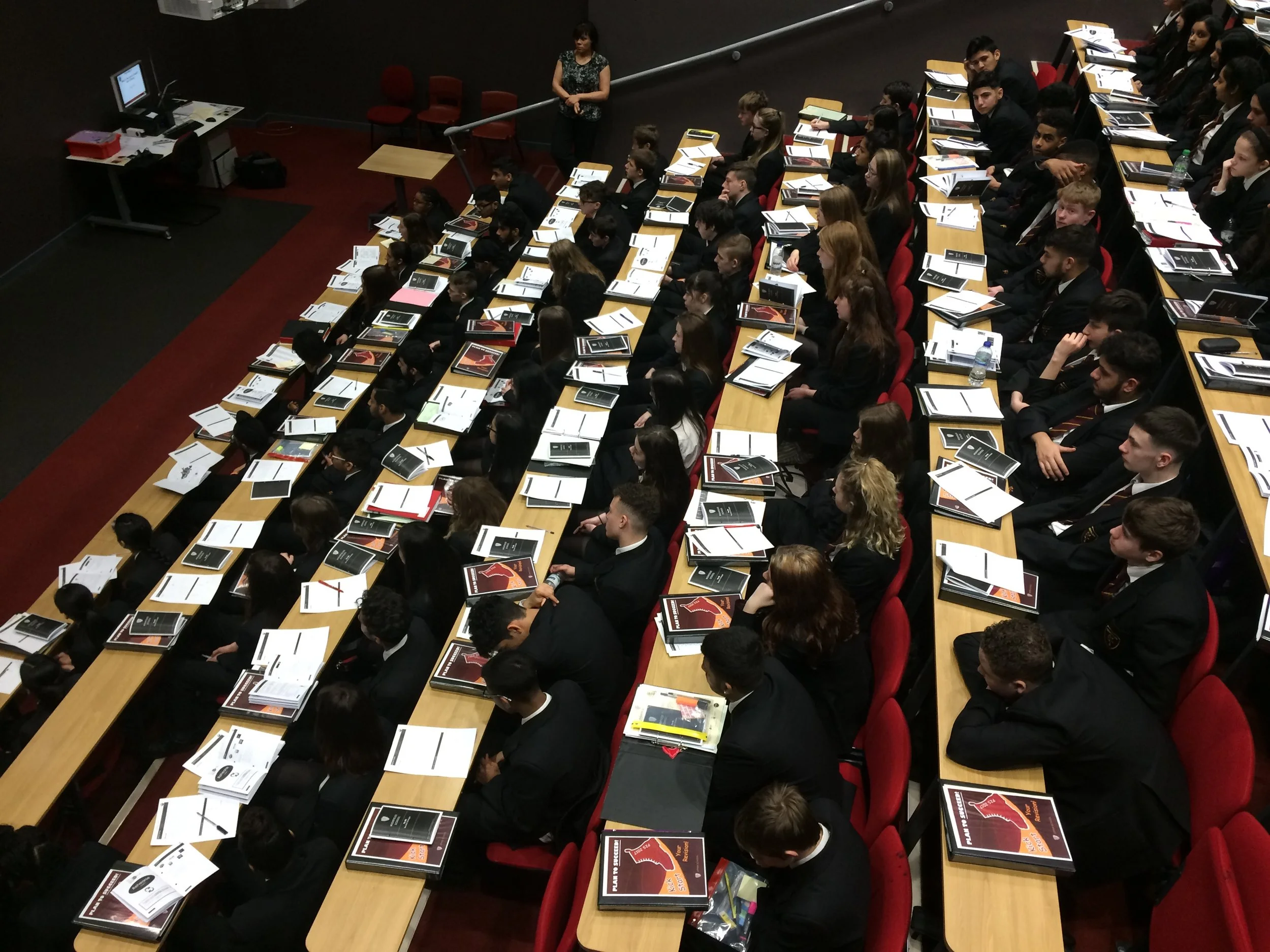 Students pick up revision tips during 'Plan To Succeed' Day