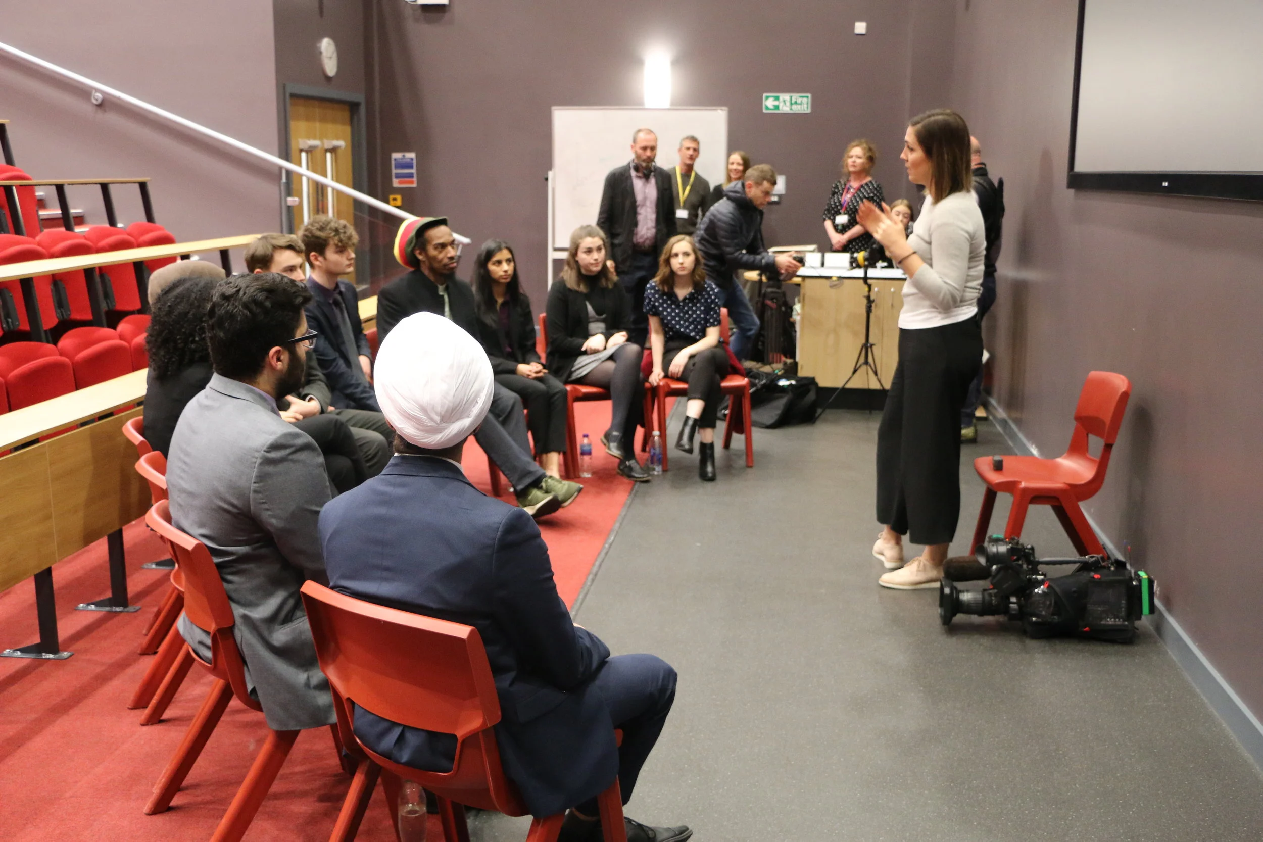 Students review 'Rivers of Blood' speech for BBC 