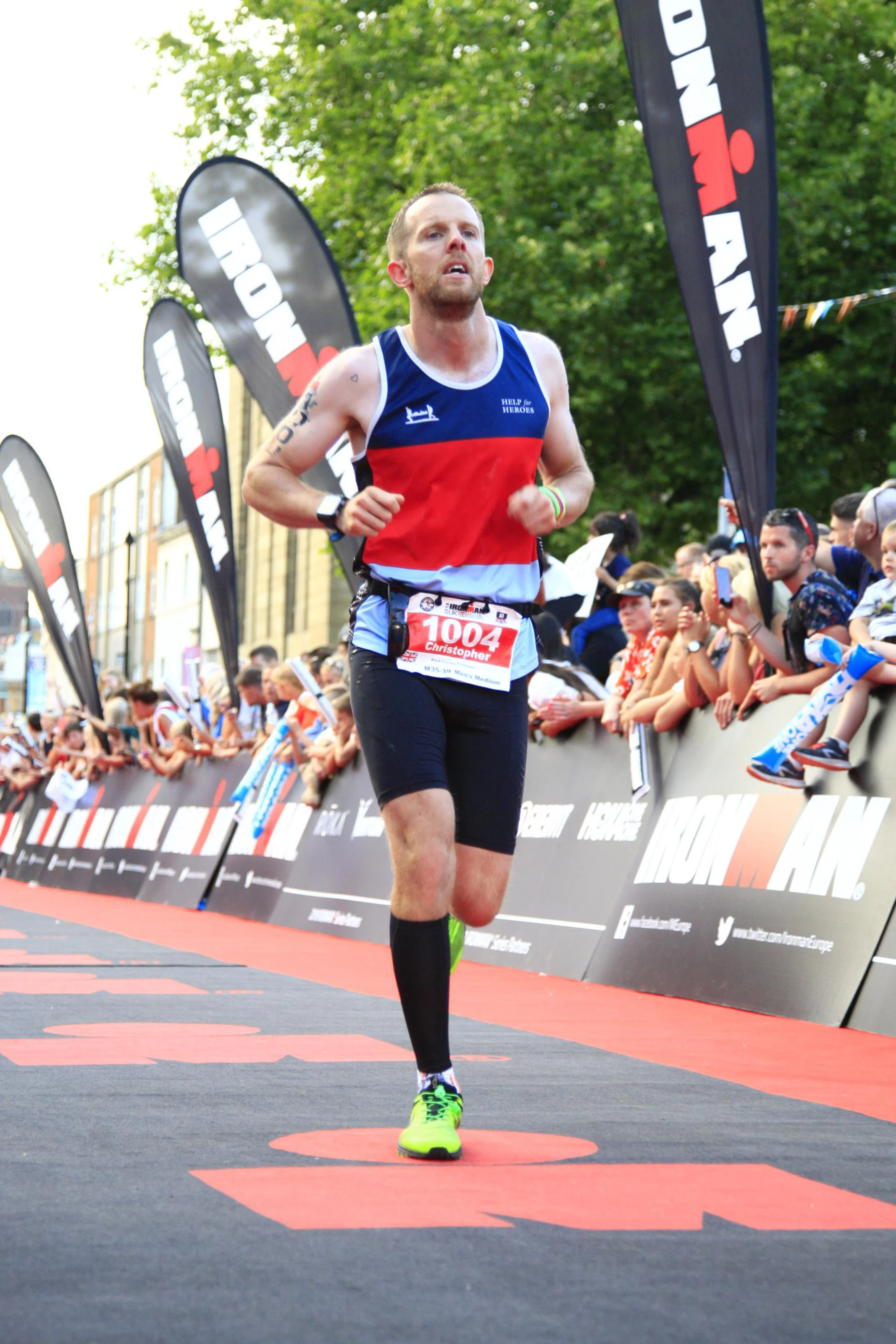 Head of PE proves he is an Ironman 