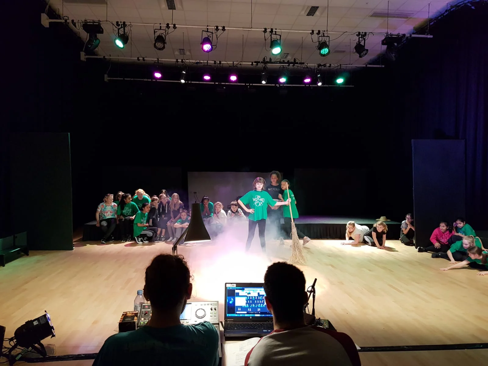 Curtain-up on Wizard Of Oz