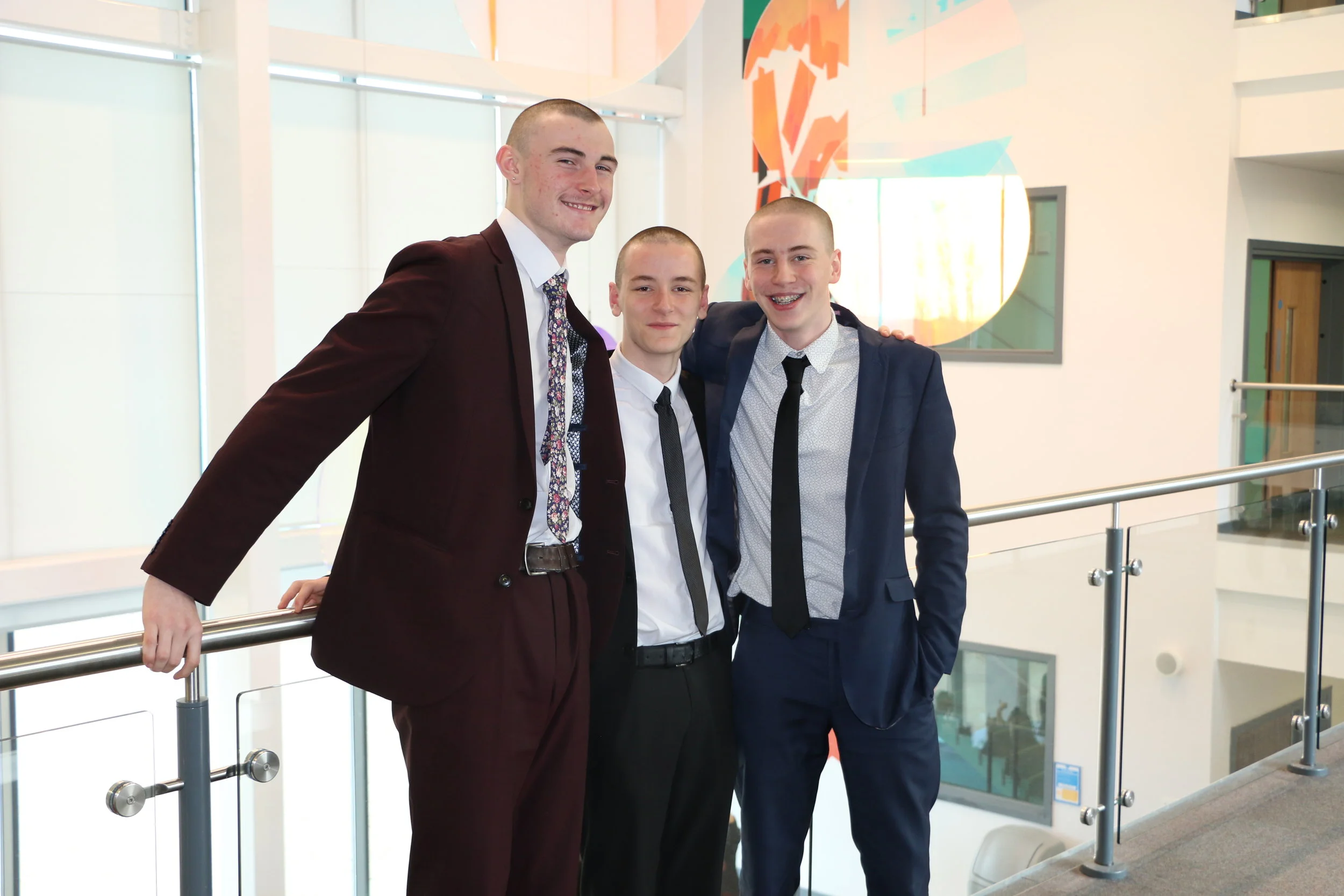 Students shave hair to raise 2k for Cancer Research 