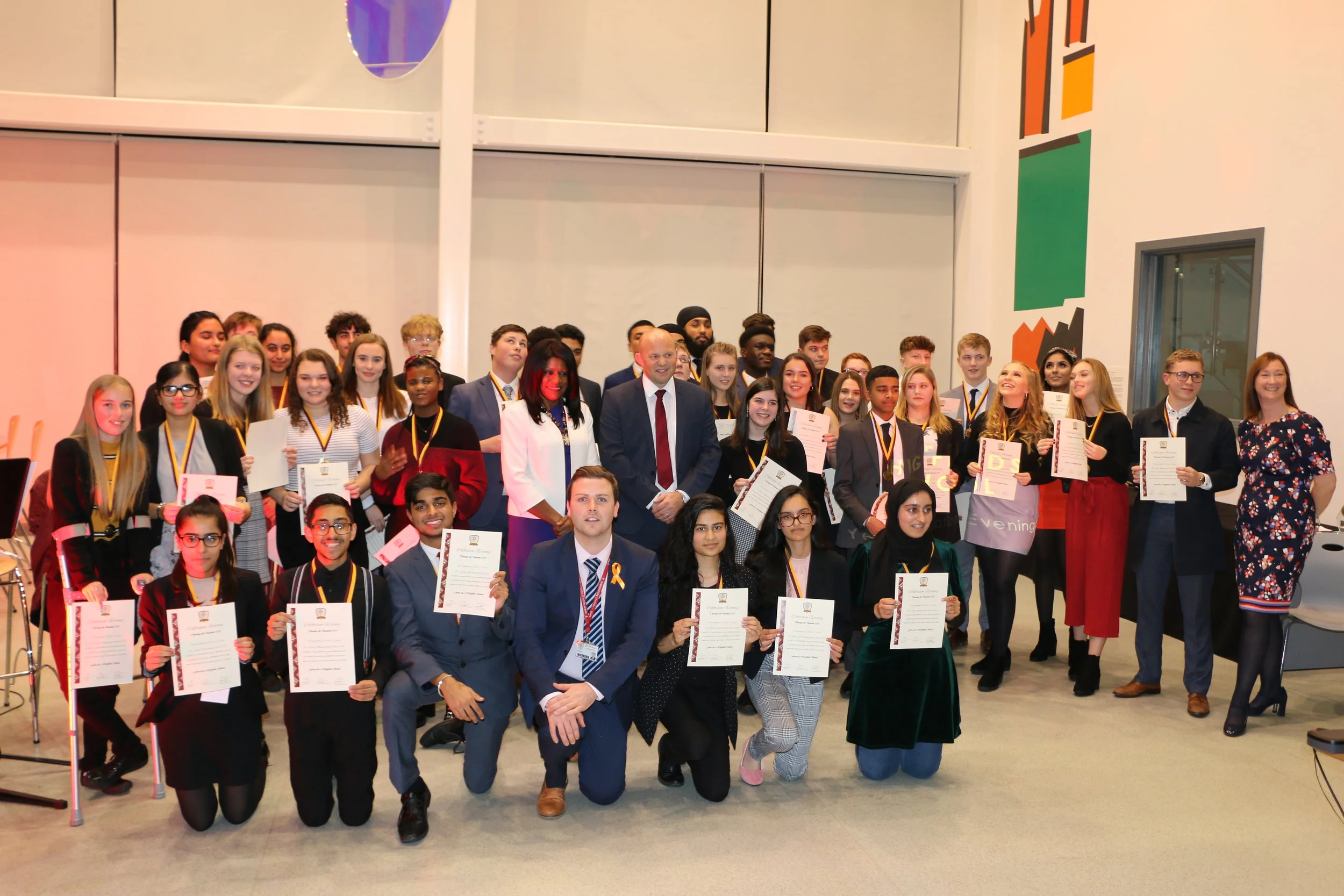 MP hands out awards at Celebration Evening 