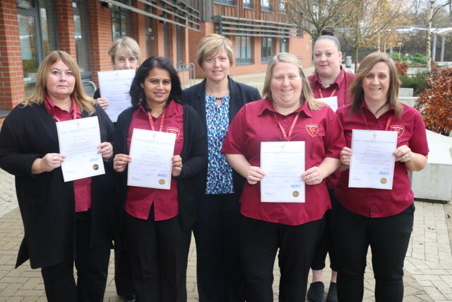 Staff and students qualify in First Aid