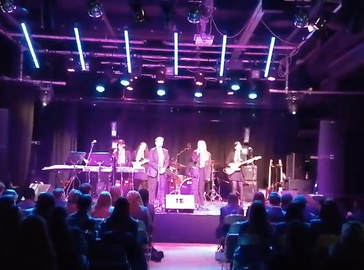 Musicians rock the stage with original song