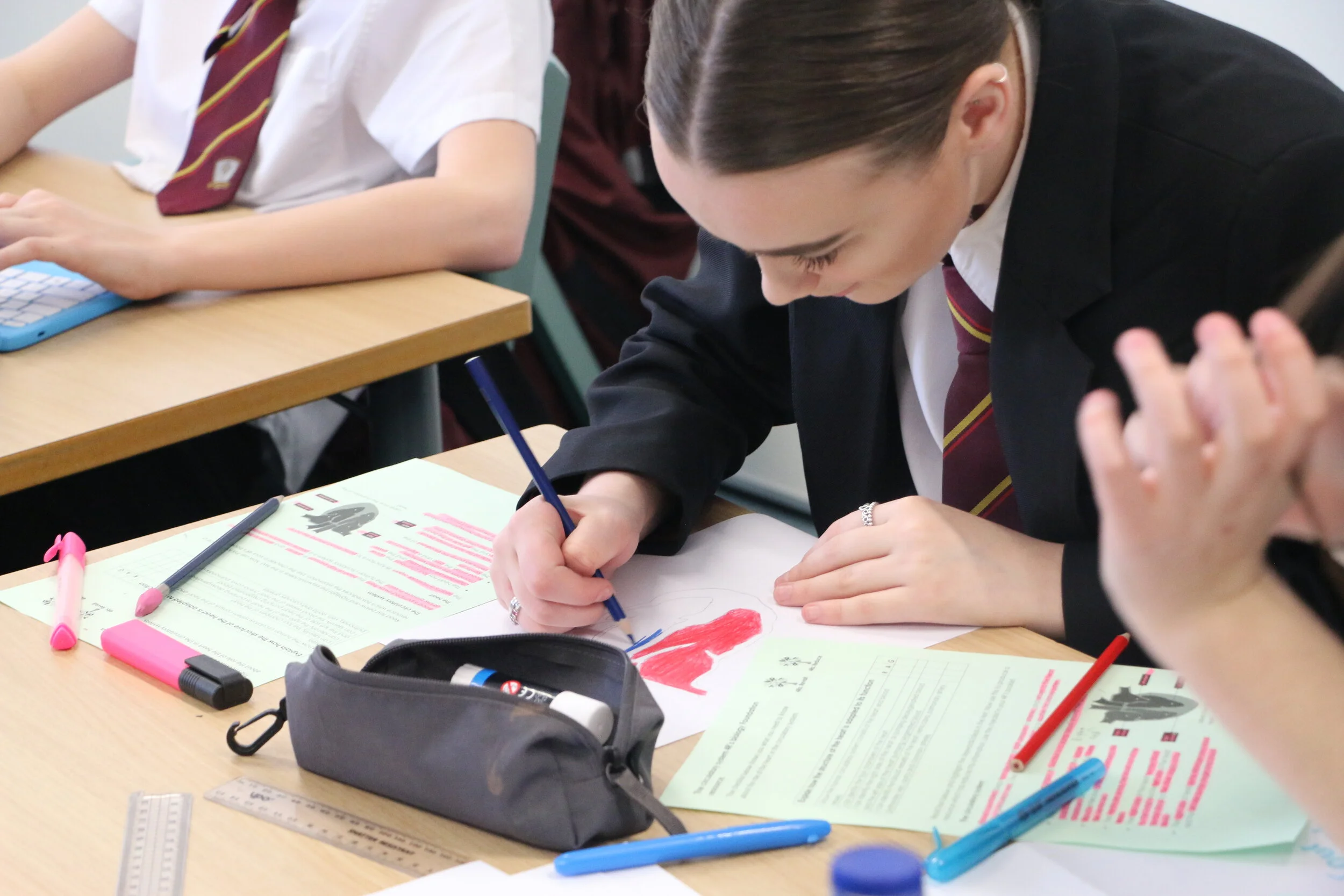 Year 11 students planning to succeed 