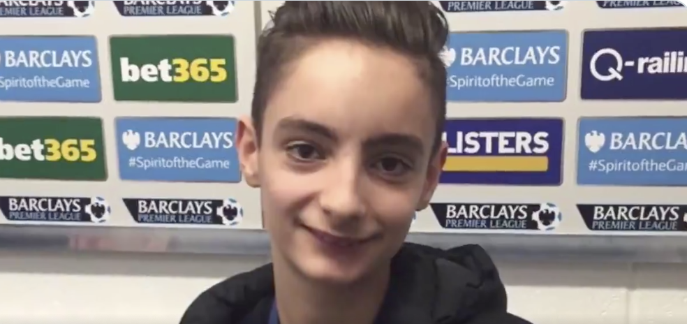 VOTE HERE: Budding sports journalist Jude in running for prestigious award 