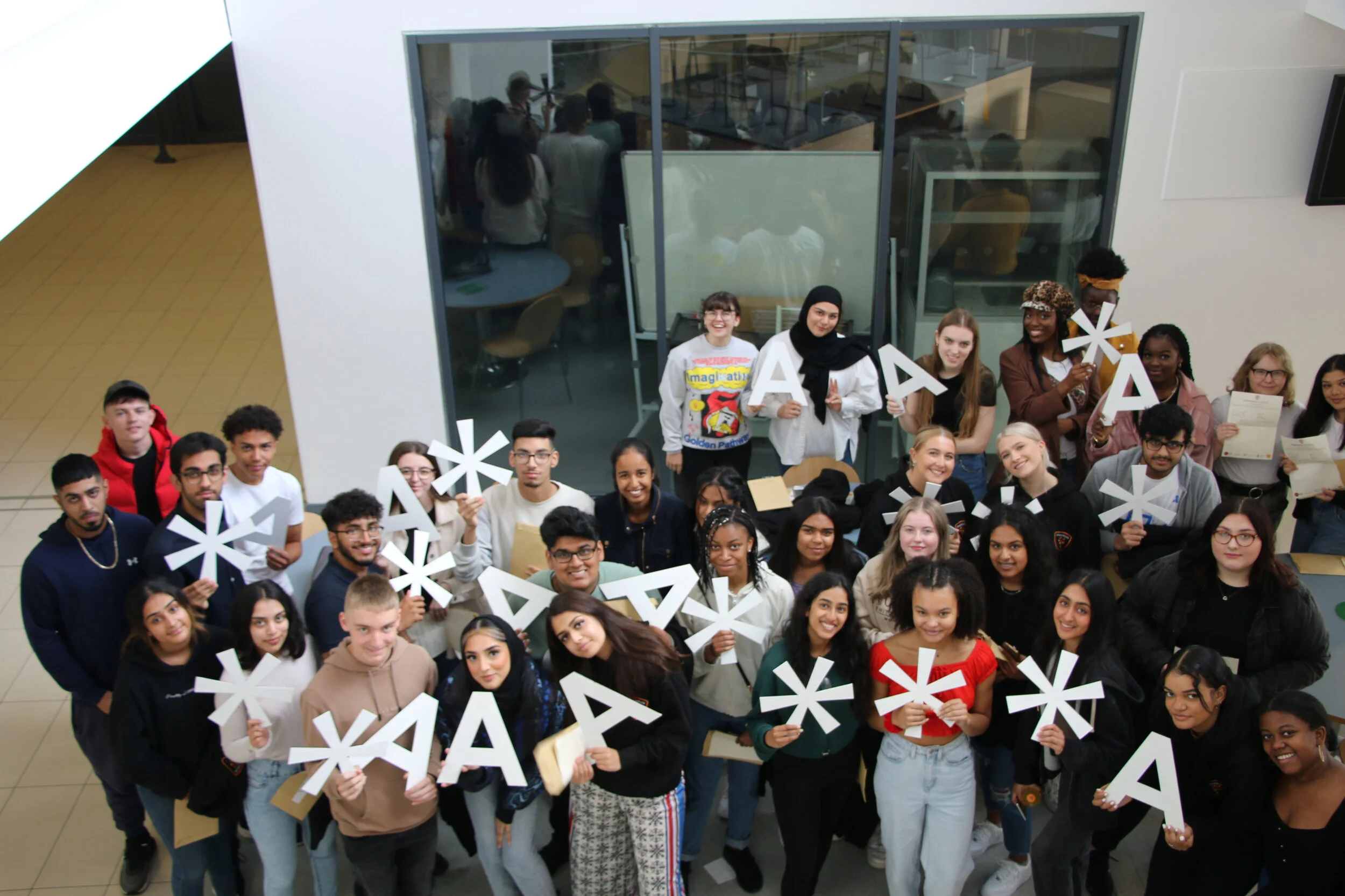 Sixth Form students celebrate A Level results 