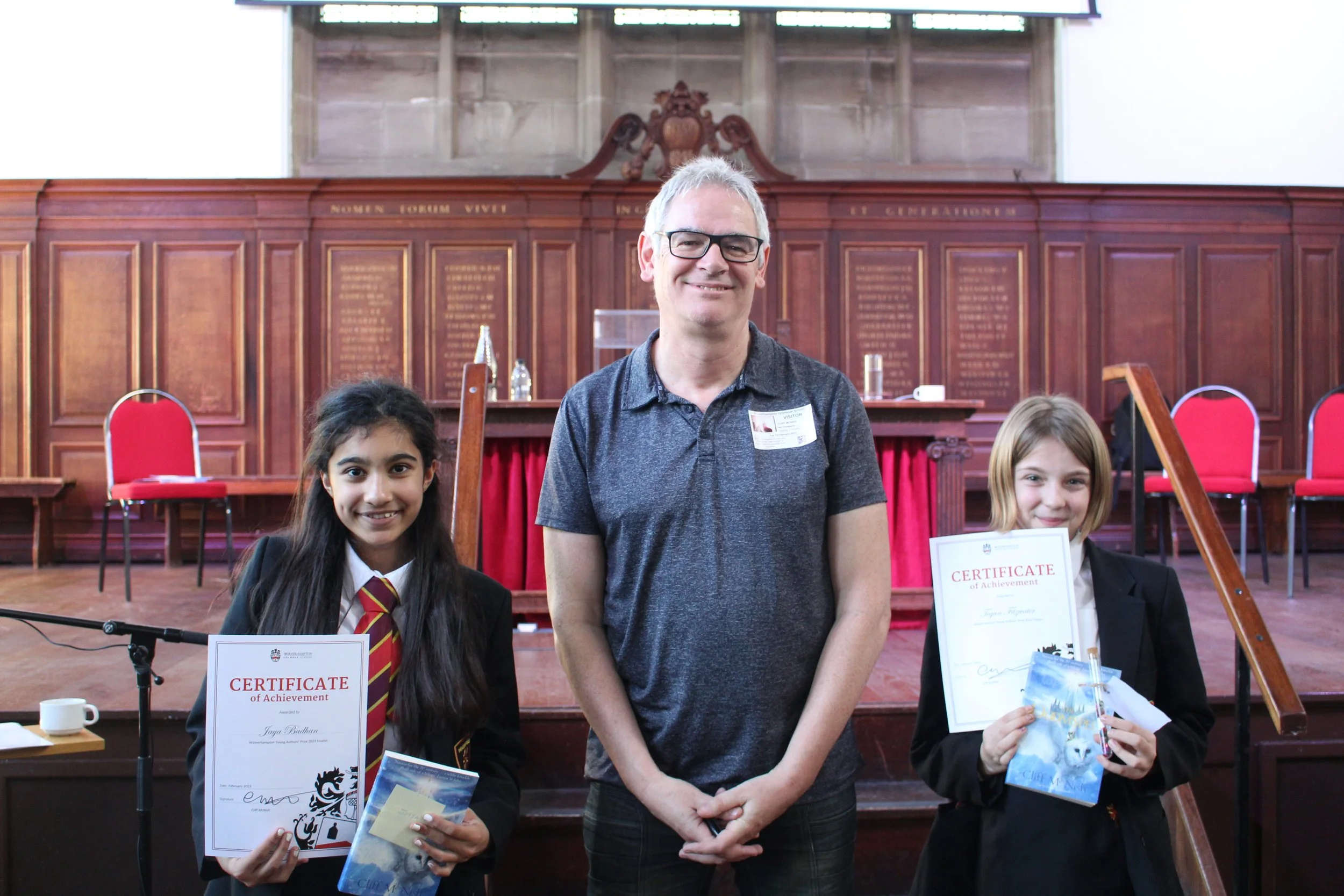 Young Author's Prize Success