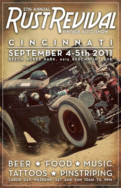 Car show poster - concept