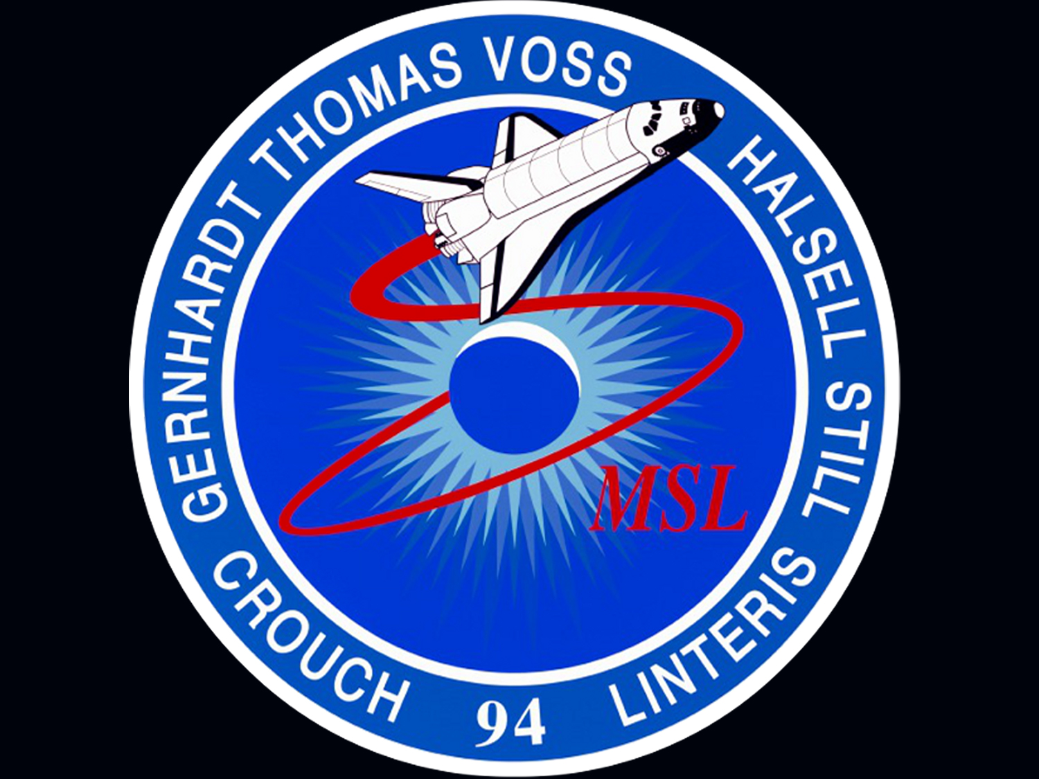  STS-94 mission patch. 