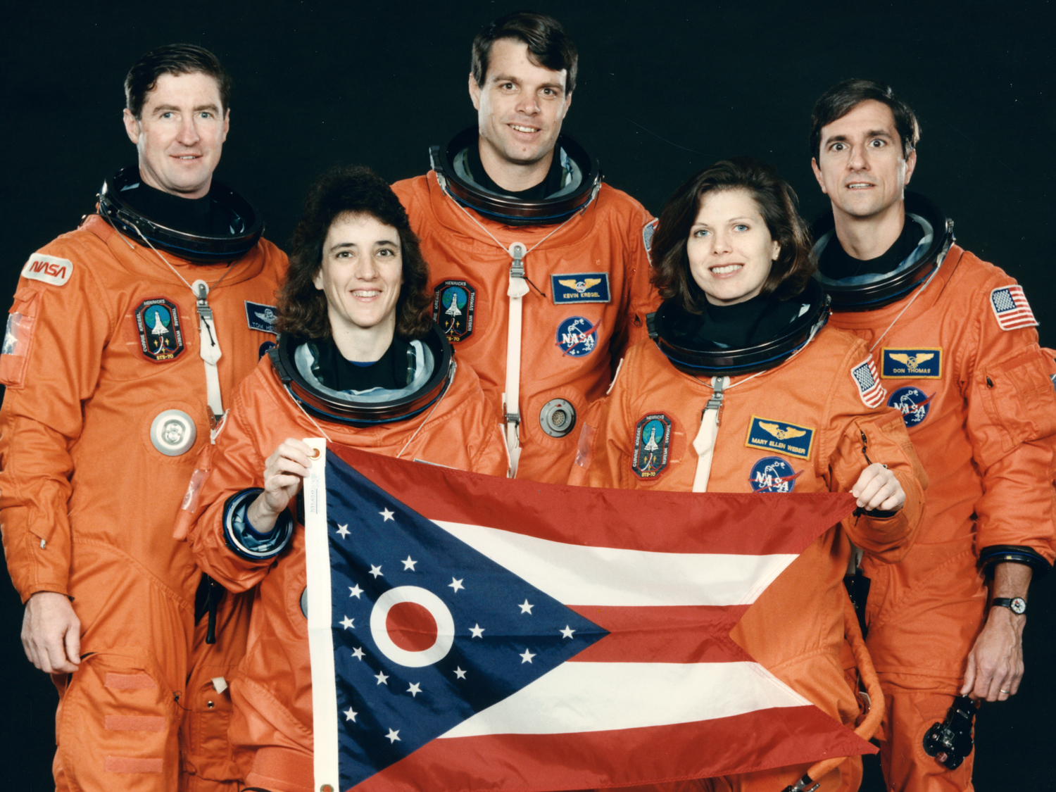 The “All-Ohio” Space Shuttle Crew.