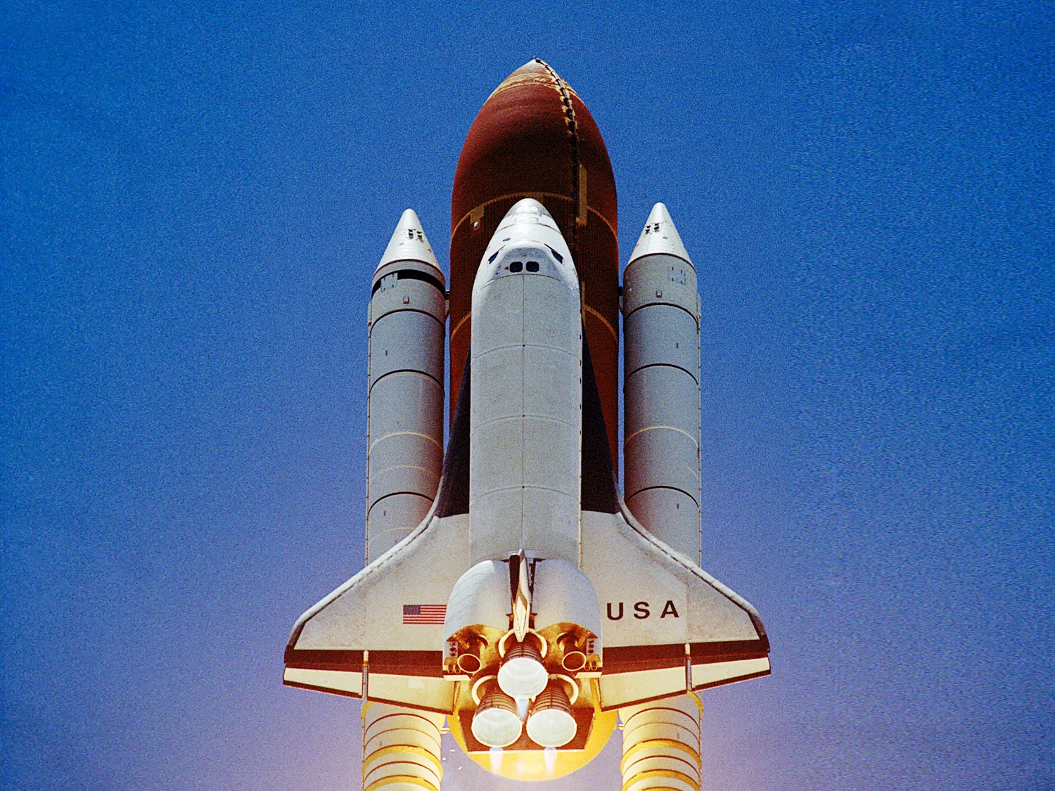 STS-65 launch of Space Shuttle Columbia.