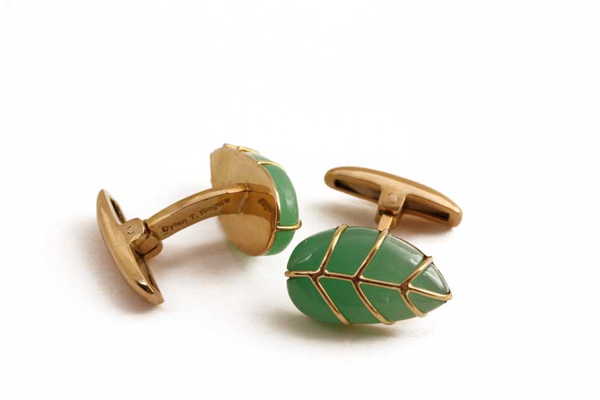 Leaf Cuff Links