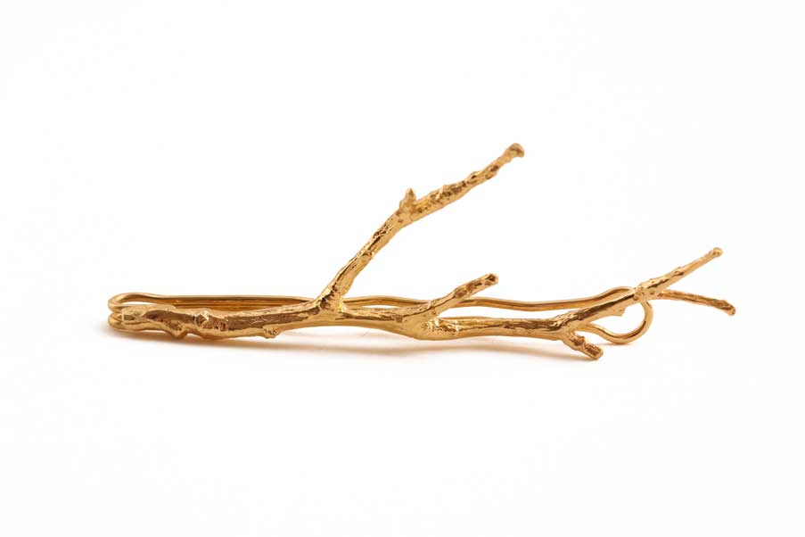 Tree Branch Tie Clip