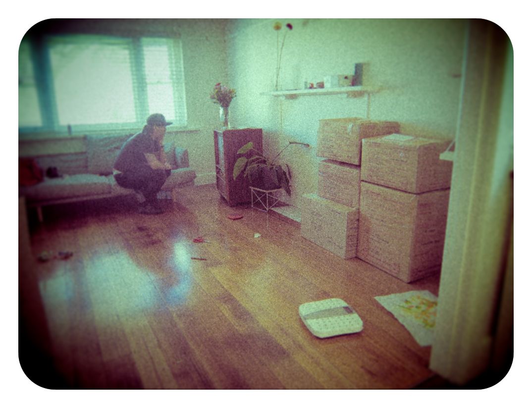 The boxes on the right (5) is what we shipped to Shanghai.