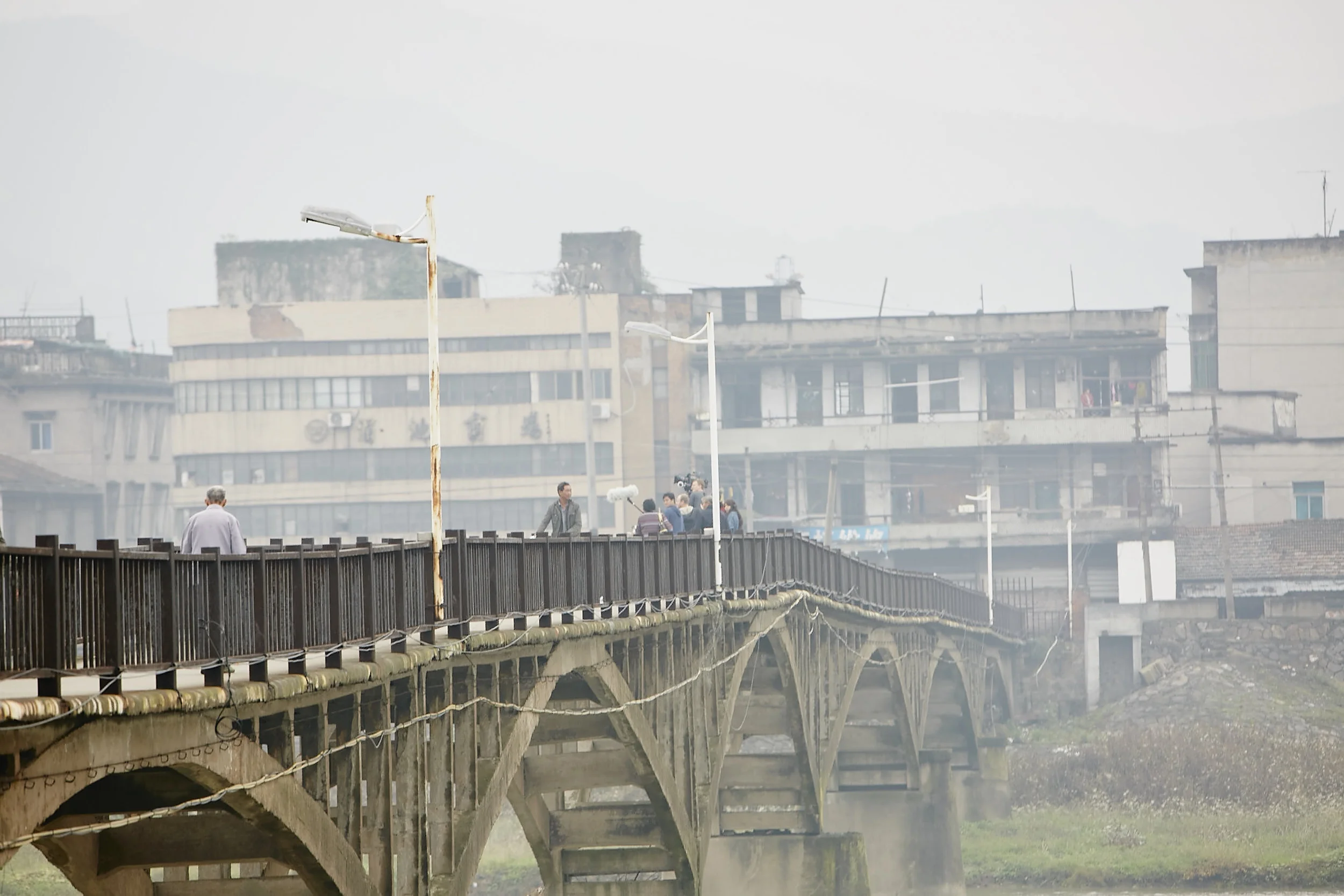 The locations were part of the character of this film.