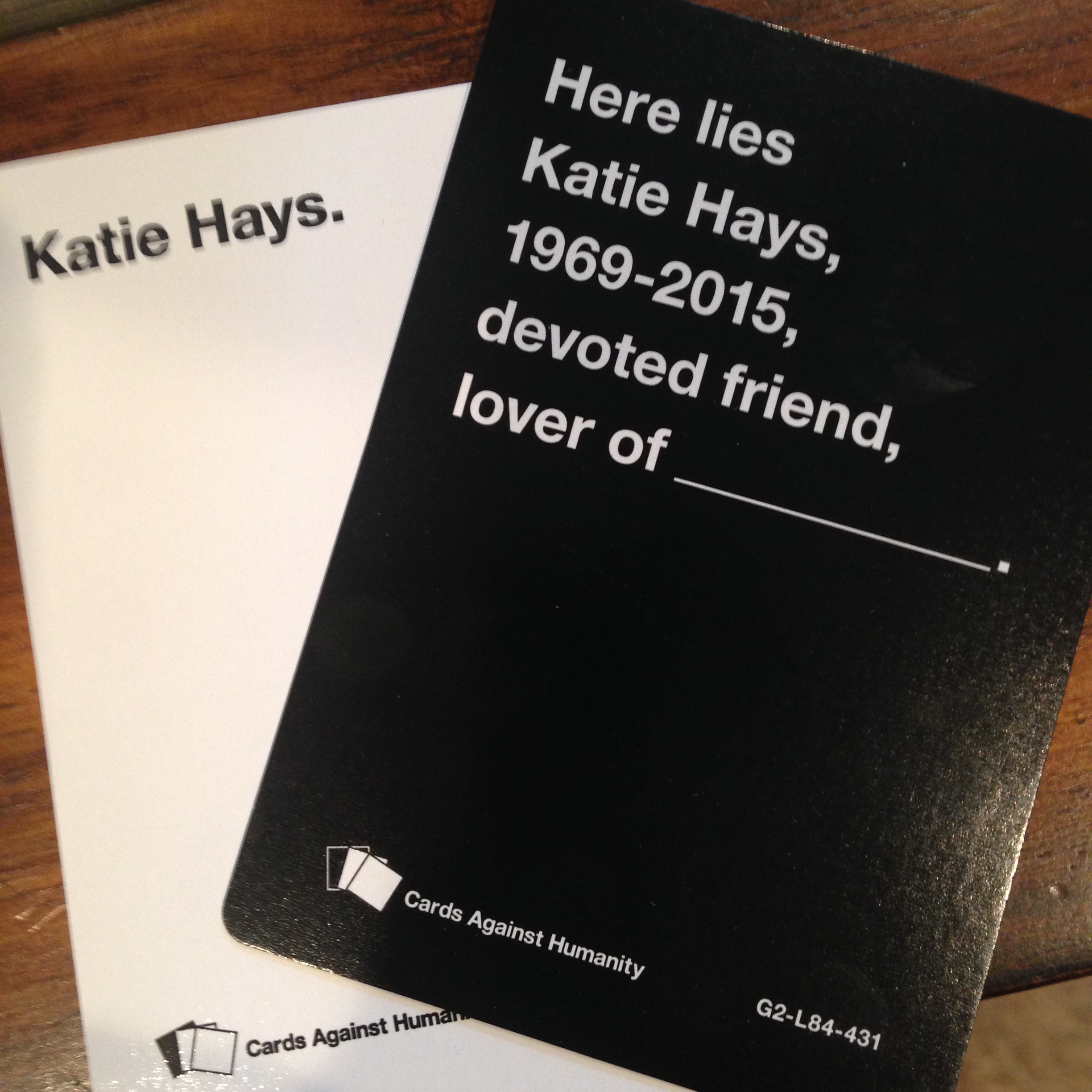 WHY WE PLAY CARDS AGAINST HUMANITY — Galileo Church