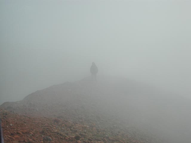 Sometimes God likes to live in the fog.
