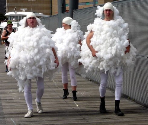 We don't love being compared to sheep. Baaaaaat there's something comforting about all that wool.
