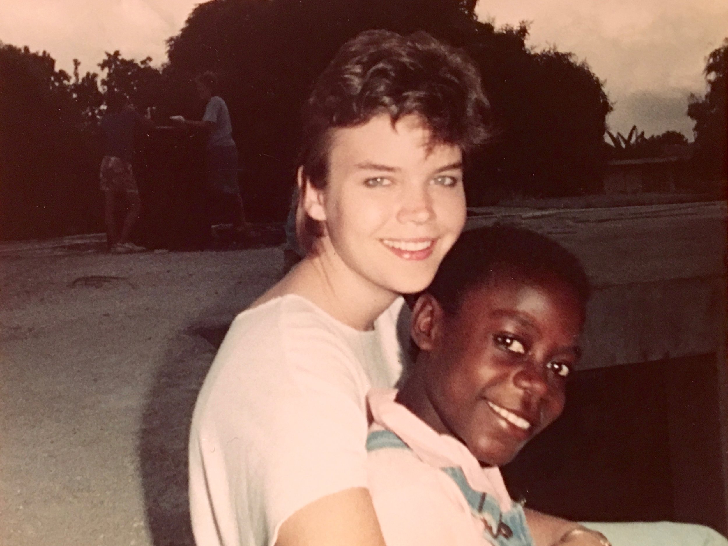 Katie, Haiti. January 1988.