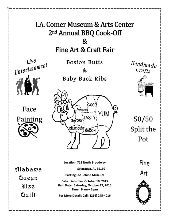 Comer Museum BBQ Cook-off & Craft Fair