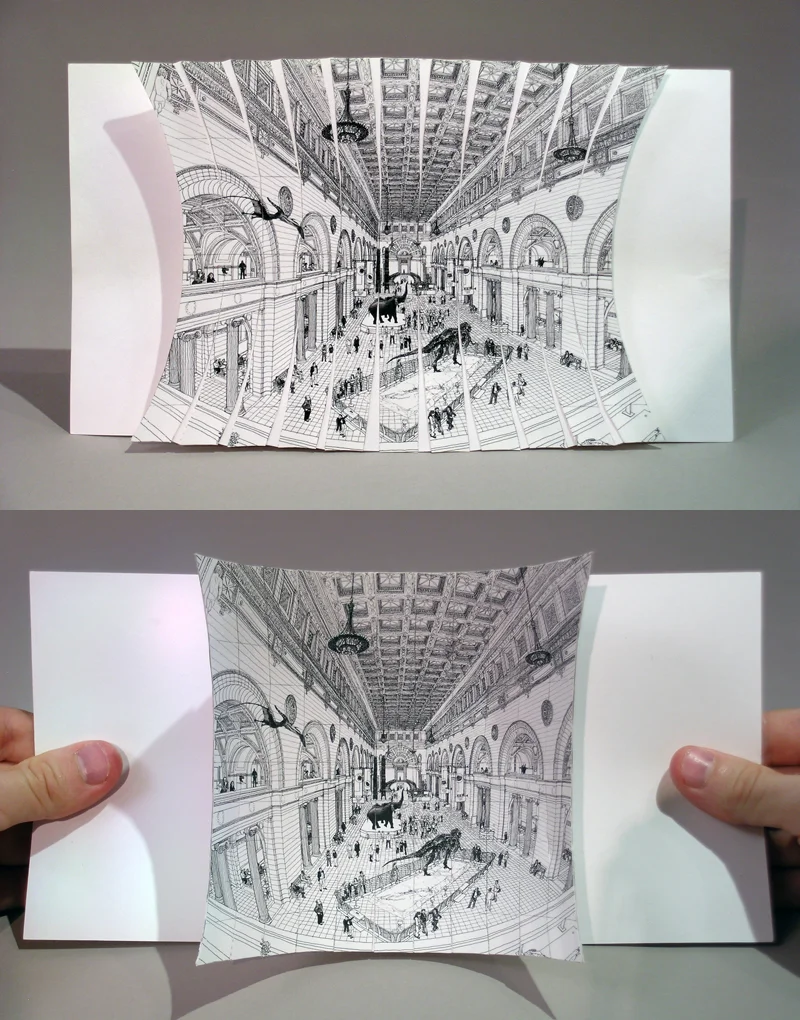 Ryan & Trevor Oakes Have No Narrow Perspectives: Field Museum Pop-Up , 2009 Offset printing on paper 6" x 9.5" x 2" Retail Value: $100 Opening Bid: $20