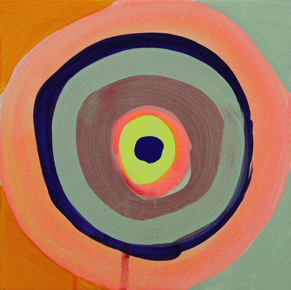 Marina Adams Peace 57 , 2013 Acrylic on canvas 10" x 10" Retail Value: $3,000 Opening Bid: $1,000