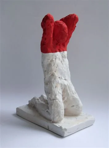 Edward Giordano Red & White, 2004 Plaster cast and paint 5" x 7" x 11" Retail Value: $750 Opening Bid: $150