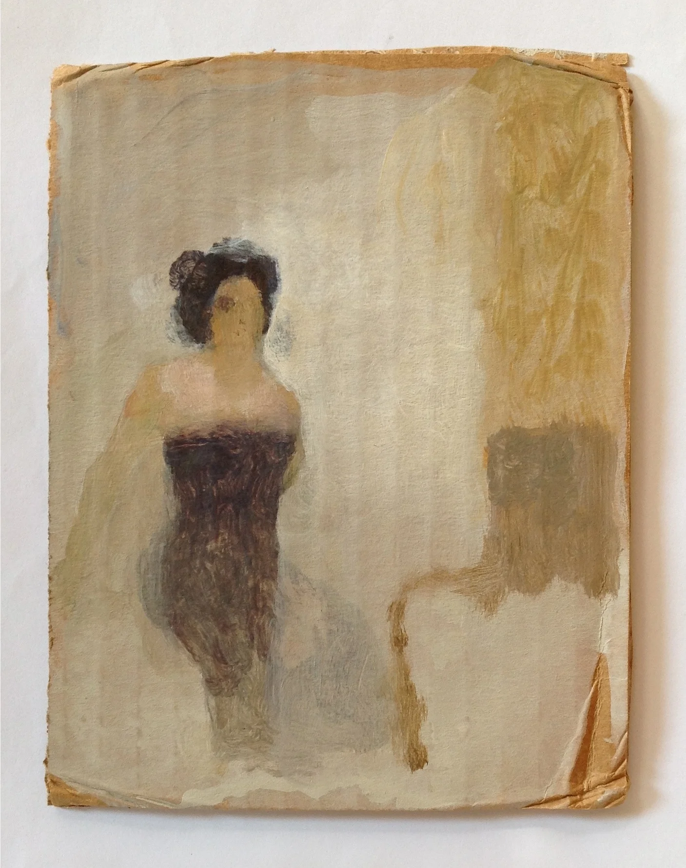 Anthony Dubovsky Alicia, 2006 Acrylic on cardboard 6 5/8" x 5" Retail Value: $2500 Opening Bid: $950